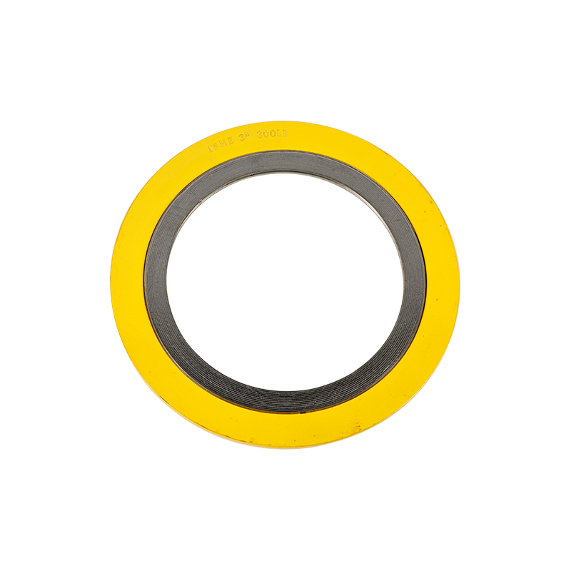 Reinforced color zinc spiral wound gasket